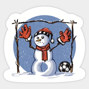 Snowman Keeper Sticker